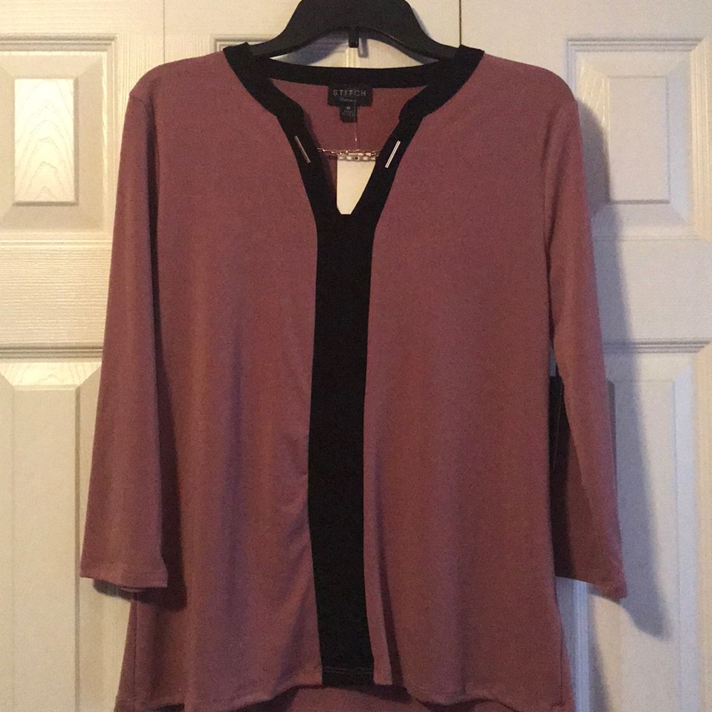 Pink Stitch Blouse